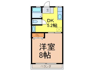 鶴見ハイムの物件間取画像